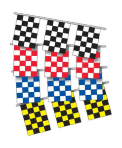 8mil Checkered Pennants Rectangle